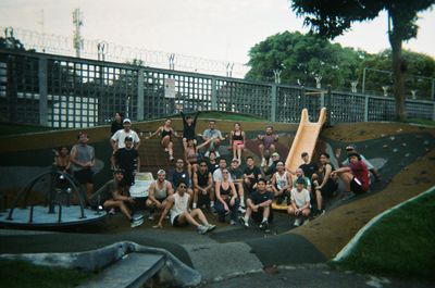 crowd
