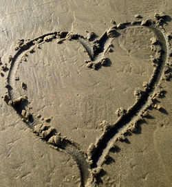 Close up of sand