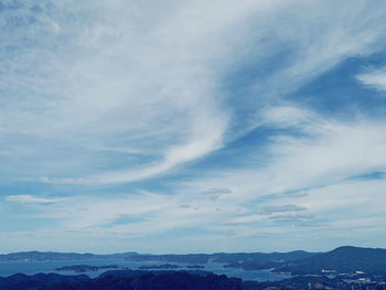 Low angle view of mountain against sky