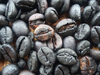 Full frame shot of coffee beans