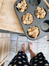 Cake and breakfast