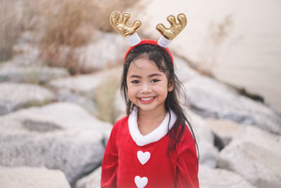 Portrait of a smiling girl