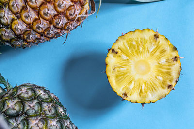 Close-up of pineapple