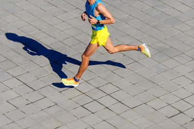 male runner