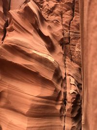 Full frame shot of rock formation