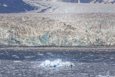 Scenic view of glaciers