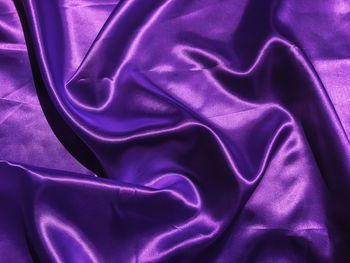 Full frame shot of purple fabric