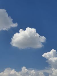 Low angle view of clouds in sky