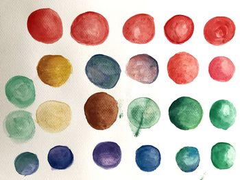 Close-up of colored background