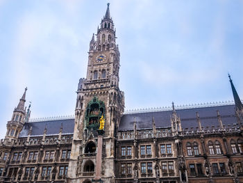 Low angle view of historical building against sky