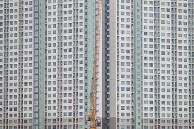 Low angle view of buildings in city