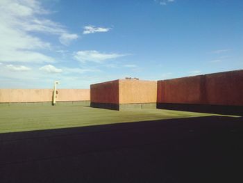 View of field against sky