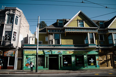 Buildings in city