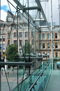 Modern office building against sky