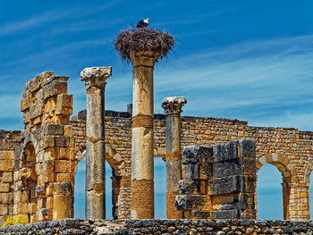 Old ruins against sky