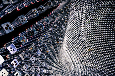 Full frame shot of computer keyboard