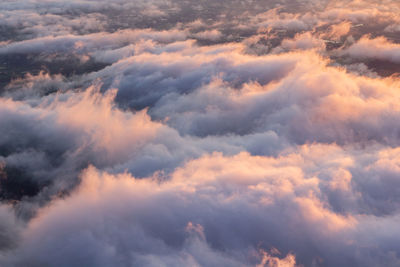 Low angle view of clouds in sky