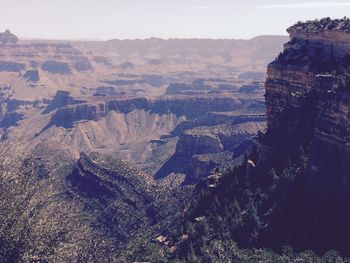 High angle view of landscape