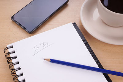 Close-up of pen