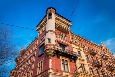 Antique beautiful building at the old town in prague