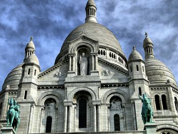 Low angle view of church