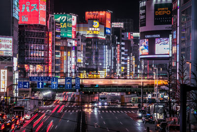 Neon street tokyo