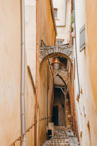 Low angle view of old building