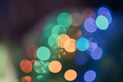 Defocused lights