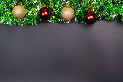 Close-up of christmas decoration