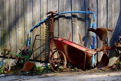Old rusty train