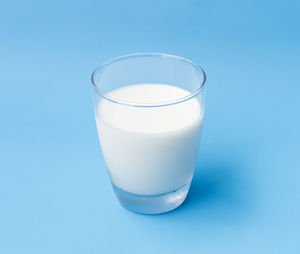 Close-up of drink against white background