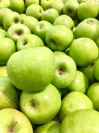 Full frame shot of apples