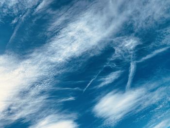 Low angle view of dramatic sky