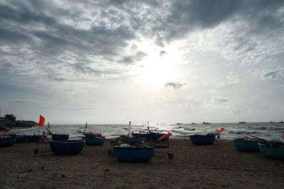 Scenic view of calm sea