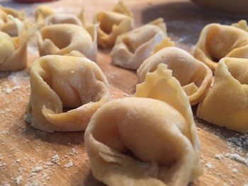 Pelmeni dumplings filled with meat