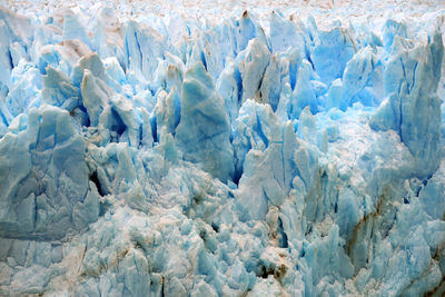 Full frame shot icebergs