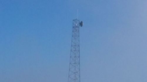 Low angle view of blue sky