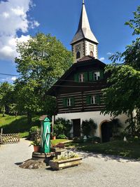 View of church against sky