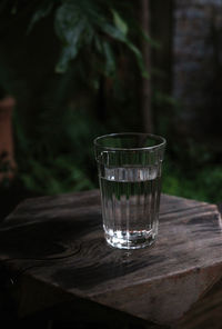 Close-up of drink on table