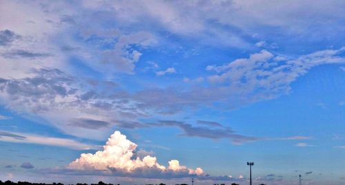 Low angle view of sky