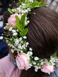 Close-up of pink flower bouquet