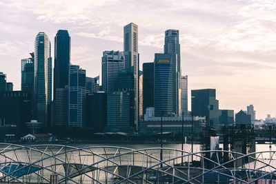 Skyscrapers in city