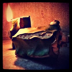 Close-up of a dog resting