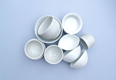 Close-up of object over white background