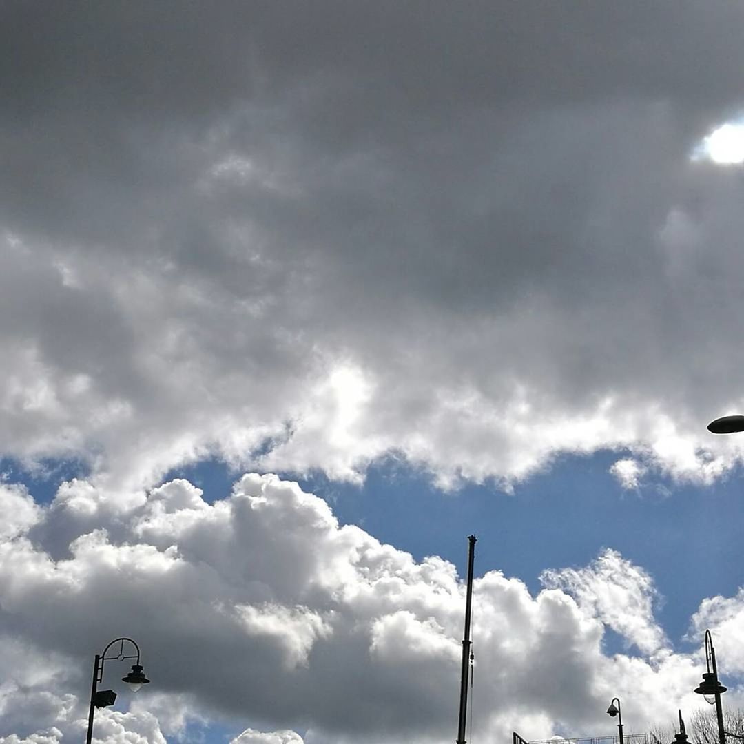 low angle view, cloud - sky, sky, no people, outdoors, nature, day