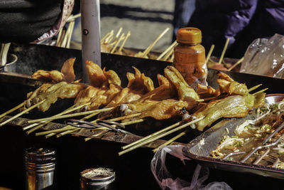 Close-up of food for sale