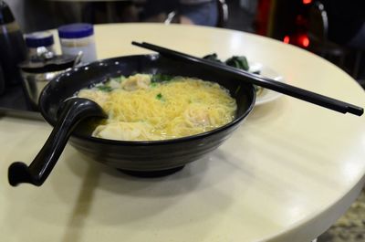 Close-up of food in bowl