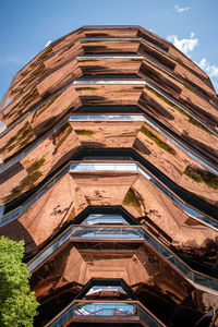 Low angle view of building against sky