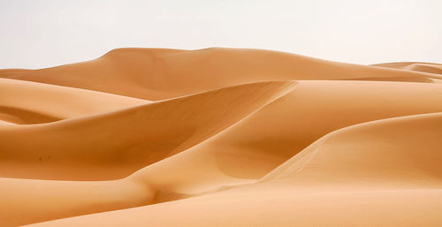 Close-up of sand dune