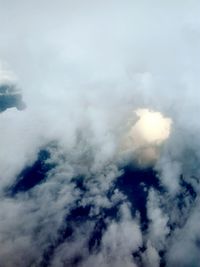 Low angle view of cloudscape